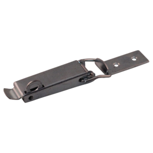 eierkistsluiting met haak , 130mm x 30mm , inclusief slothaak haaklengte 64mm