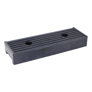 bootkussen rubber zwart 300x101x43mm