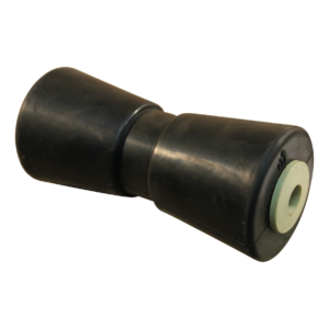 kielrol rubber zwart Ø85mm 194mm Ø17,5