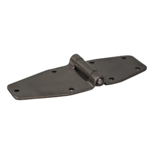 vlinderscharnier , met gatenpatroon , 60 x 209mm scharnierblad rvs