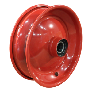 wiel 2.50Ax8H2 ET7 kogellager Ø25 NL88 staal rood