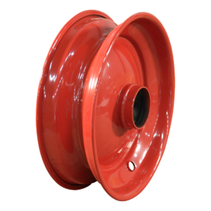 wiel 2.50Ax8H2 ET0 kogellager zitting NL75 staal rood