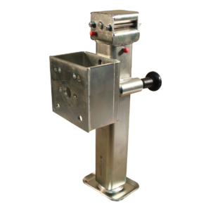 steunpoot wegklapbaar D85-met zeskant SW19 ⧄60mm 1300kg verzinkt 255mm 416mm
