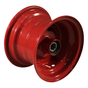wiel 5.50Bx8H2 ET0 ET0 kogellager Ø20 / Ø25 NL100 staal rood