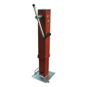 zwaarlast steunpoot ⧄110mm 4500kg binnenbuis en voetplaat verzinkt