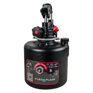 hand- en tandwielpomp FLEXePUMP 20cm³ dubbel werkend cilinder enkelwerkend