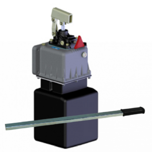 handpomp PMS45 handpomp 10L reservoir 45cm³ dubbel werkend kunststof cilinder enkelwerkend