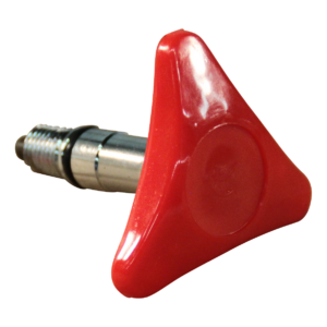 draaiknop rood Fulcro handpomp PMS 12-25-45