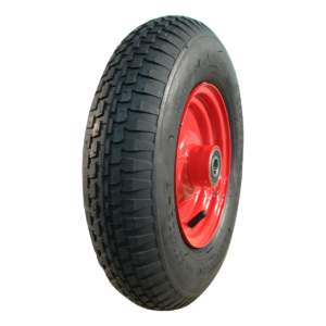 luchtband + wiel 4.80/4.00-8 V-6635 4PR + 2.50Ax8H2 ET-17 NL88 staal rood