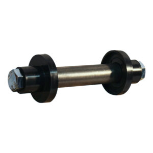 kruiwagenas as met toebehoor kruiwagenas 130mm Ø20 130mm