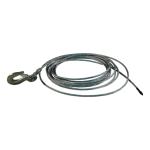 staalkabel met haak Ø6mm 12m