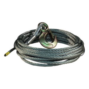staalkabel met haak Ø8mm 8,5m