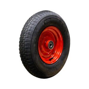 luchtband + wiel 4.80/4.00-8 V-6635 4PR + 2.50Ax8 ET0 NL75 staal rood