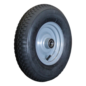 luchtband + wiel 4.80/4.00-8 V-6635 4PR + 2.50Ax8H2 ET0 NL90 staal zilvergrijs