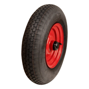 luchtband + wiel 4.80/4.00-8 V-6635 4PR + 2.50x8H2 ET-8 NL88 staal rood