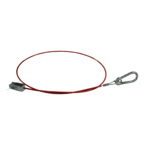 breekkabel 1200mm rood gaffel met pen