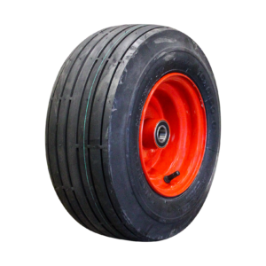 luchtband + wiel 16x6.50-8 S-2103-01 10PR + 5.50Bx8H2 ET0 NL100 83 A3 staal rood