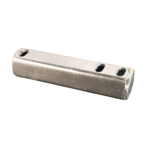 adapterplaat KA50 oplooprem hoogte 50mm, hartmaat 166/207mm