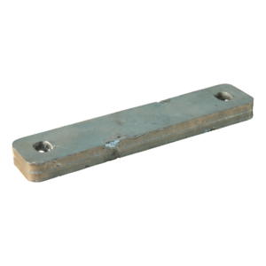adapterplaat KA15 Oplooprem Hoogte 15mm, hartmaat 166mm