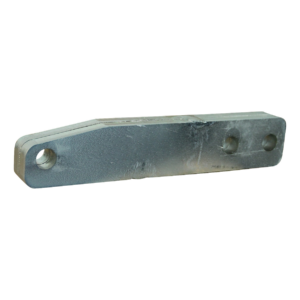 adapterplaat KA25 oplooprem hoogte 25mm, hartmaat 166 / 207mm