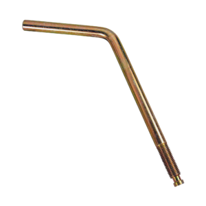 knevel voor aangegoten (rib)neuswielconsole geschikt voor Ifor Williams 297mm x 120mm M16 t.b.v. KFG35