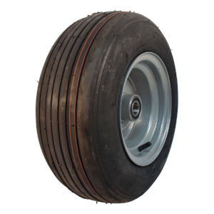 luchtband + wiel 16x6.50-8 V-3503 6PR + 5.50Ax8H2 ET0 NL90 A3 staal zilvergrijs