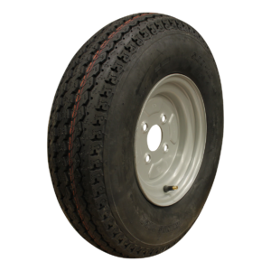 luchtband + wiel 5.00-10 KT-715 8PR + 3.50Bx10H2 ET23,5 60/100/4 84 N staal zilvergrijs
