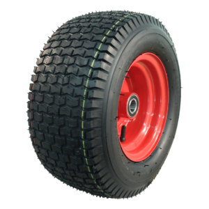 luchtband + wiel 16x7.50-8 HF-224 4PR + 5.50Bx8H2 ET0 NL100 A3 staal rood