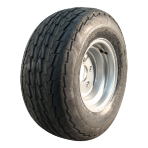 luchtband + wiel 20.5x8.0-10 KT-705 6PR + 6.00x10H2 ET-4 60/100/4 84 M staal zilvergrijs