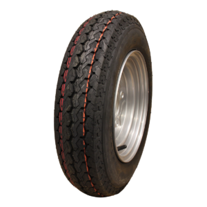 luchtband + wiel 4.50-10 KT-715 6PR + 3.50Bx10H2 ET-2.1 85/115/4 76 N staal zilvergrijs