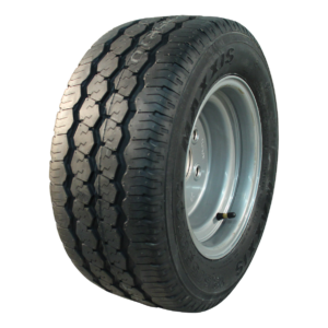 luchtband + wiel 195/55 R10C Trailermaxx CR-966 + 6.00x10H2 ET-4 94/140/5 98/96 P staal zilvergrijs