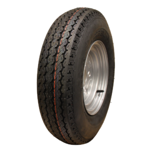 luchtband + wiel 5.00-10 KT-715 6PR + 3.50Bx10H2 ET-2.1 60/100/4 79 N staal zilvergrijs