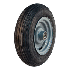 luchtband + wiel 4.80/4.00-8 S-2301 4PR + 3.00Dx8H2 ET0 NL100 staal zilvergrijs