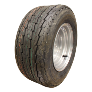 luchtband + wiel 20.5x8.0-10 KT-705 8PR + 6.00x10H2 ET-4 60/100/4 90 M staal zilvergrijs