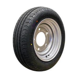 luchtband + wiel 155/70 R12C R701 M+S + 5½Jx12H2 ET0 115/165.1/5 104/102 N staal zilvergrijs