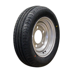 luchtband + wiel 155/70 R12C R701 M+S + 4½Jx12H2 ET0 115/165.1/5 104/102 N staal zilvergrijs
