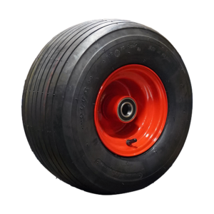 luchtband + wiel 18x9.50-8 HF-217 4PR + 7.00Bx8H2 ET0 NL150 A3 staal rood