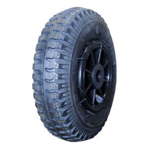 luchtband + wiel 2.50-4 V-6606 2PR 2.10x4 rollager Ø20 NL75 kunststof zwart