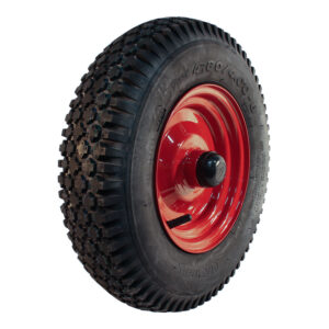 luchtband + wiel 4.80/4.00-8 S-2202 4PR + 2.50x8H2 ET-8 NL88 staal rood