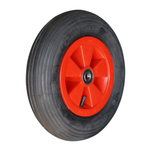 luchtband + wiel 3.50-8 V-9128 4PR + 2.50Ax8 NL75 46 N kunststof rood
