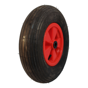 luchtband + wiel 4.80/4.00-8 S-2301 2PR 2.50Ax8 ET0 glijlager NL75 45 A3 kunststof rood