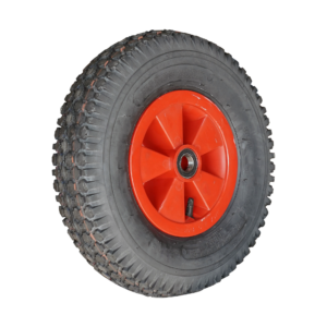 luchtband + wiel 4.80/4.00-8 V-6602 6PR + 2.50Ax8 ET0 NL88 70 N kunststof rood