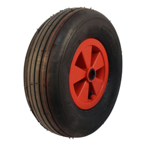 luchtband + wiel 16x6.50-8 V-3503 4PR + 2.50Ax8 ET0 NL88 kunststof rood