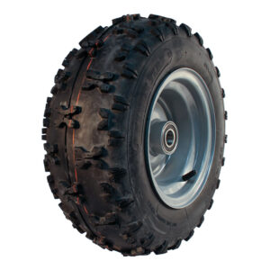 luchtband + wiel 16x6.50-8 V-8505 2PR + 5.50Ax8H2 ET0 NL90 50 A6 staal zilvergrijs