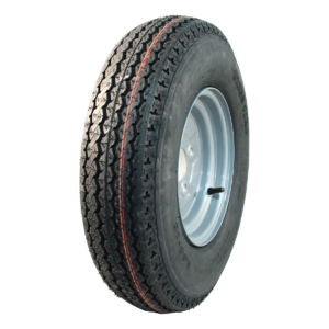 luchtband + wiel 4.50-10 KT-715 6PR + 3.50Bx10H2 ET-2.1 60/100/4 76 N staal zilvergrijs