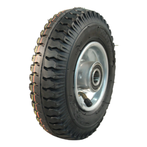luchtband + wiel 2.50-4 V-6606 2PR + 2.10x4H2 ET0 NL75 staal zilvergrijs