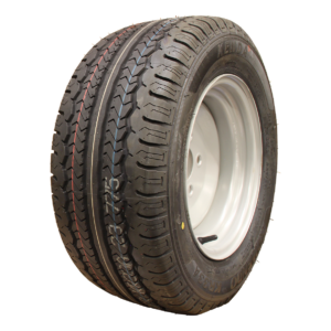 luchtband + wiel 225/55 R12C KR-33A HS Komendo "E" M+S 10PR + 7.00Ix12H2 ET10 66,5/112/5 114/112 N staal zilvergrijs