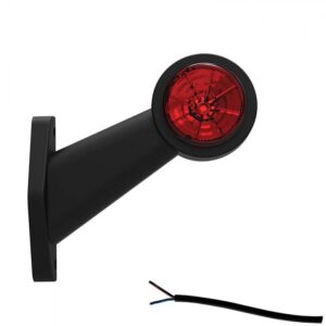 contourlamp 133 x 118 x 45mm 76mm rood/wit Rood/wit rechts kabel 200mm  12/24 V CE, ECE-R10 / R7