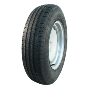 luchtband + wiel 155/80 R13 R701 M+S + 4Jx13H ET0 60/100/4 84 N staal grijs groen