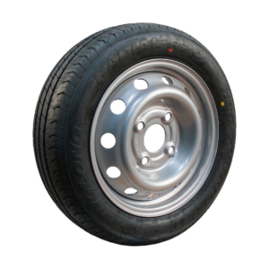 luchtband + wiel 185/70 R13C R701 M+S + 4½Jx13H2 ET30 57/100/4 106/104 N staal zilvergrijs